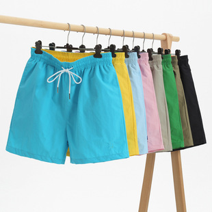 Pony Men's Shorts Three-point Pants Summer Casual Sports Solid Color Men's Quick-drying Beach Pants Paul Loose Pants