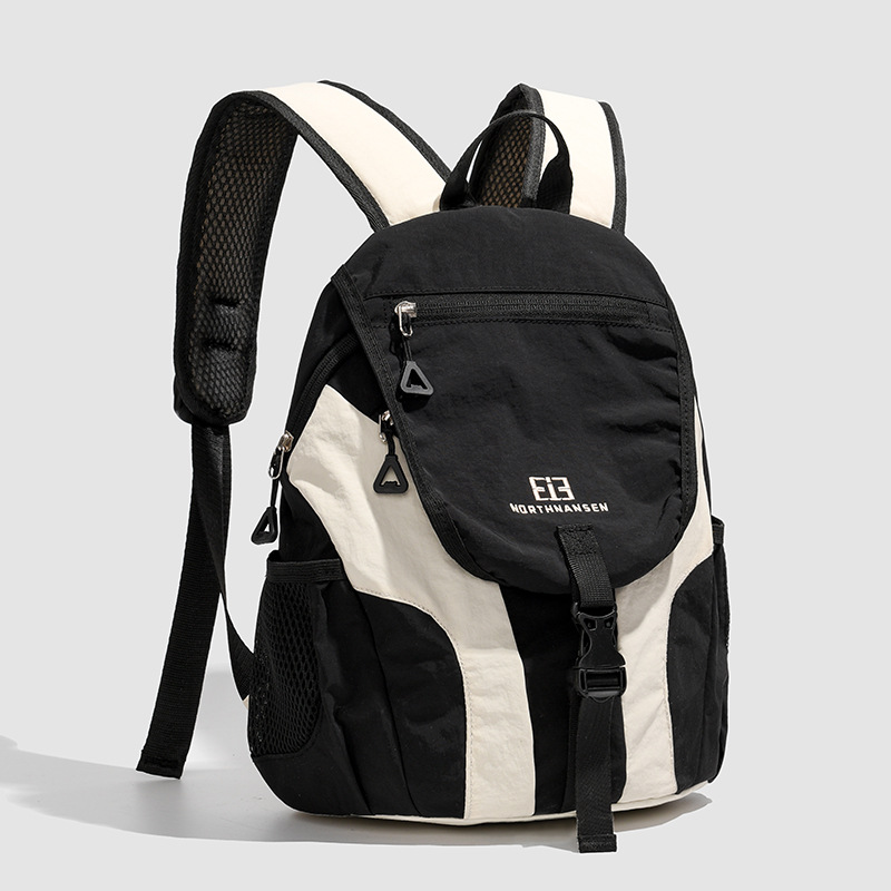 Mochila de viaje ligera transfronteriza al aire libre 2025 nueva moda de color de viaje de montaña mochila para hombres y mujeres