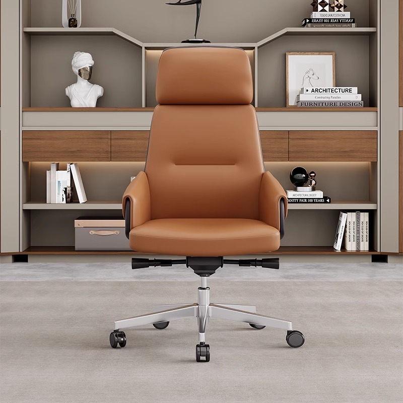 Silla de oficina de moda moderna silla de presidente silla giratoria silla multifuncional silla de computadora simple y cómoda para acostarse