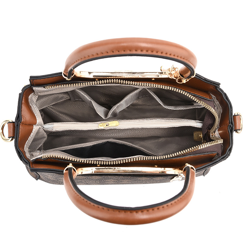 Bolsos transfronterizos 2025 nuevo bolso de mensajero de un solo hombro de gran capacidad, bolsos de mujer portátiles de moda, bolsos de alta gama, mujeres