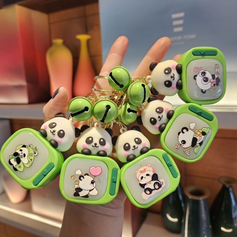 网红多功能卡通公仔闪灯钥匙扣计算器温度计书包挂件小礼品批发|undefined