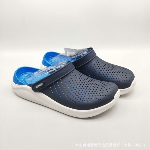 Croos Holes Slides Men and Women Couple's Beach Shoes Non-slip Breathable 24h Delivery