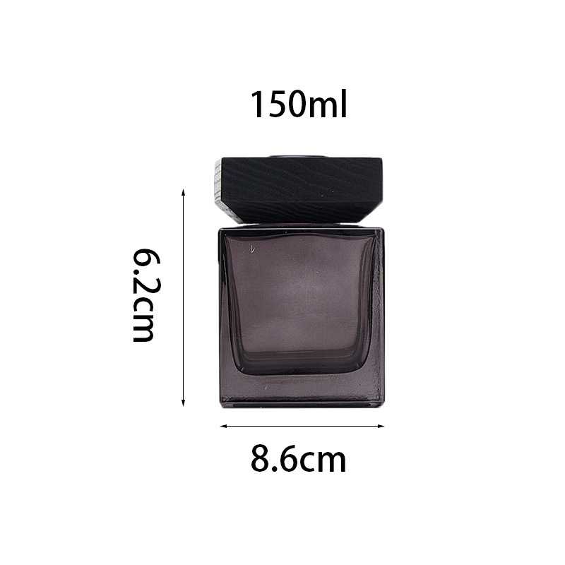 캡이 없는 150ml 정사각형 회색 28개 치아; 모두 사용자 정의 가능