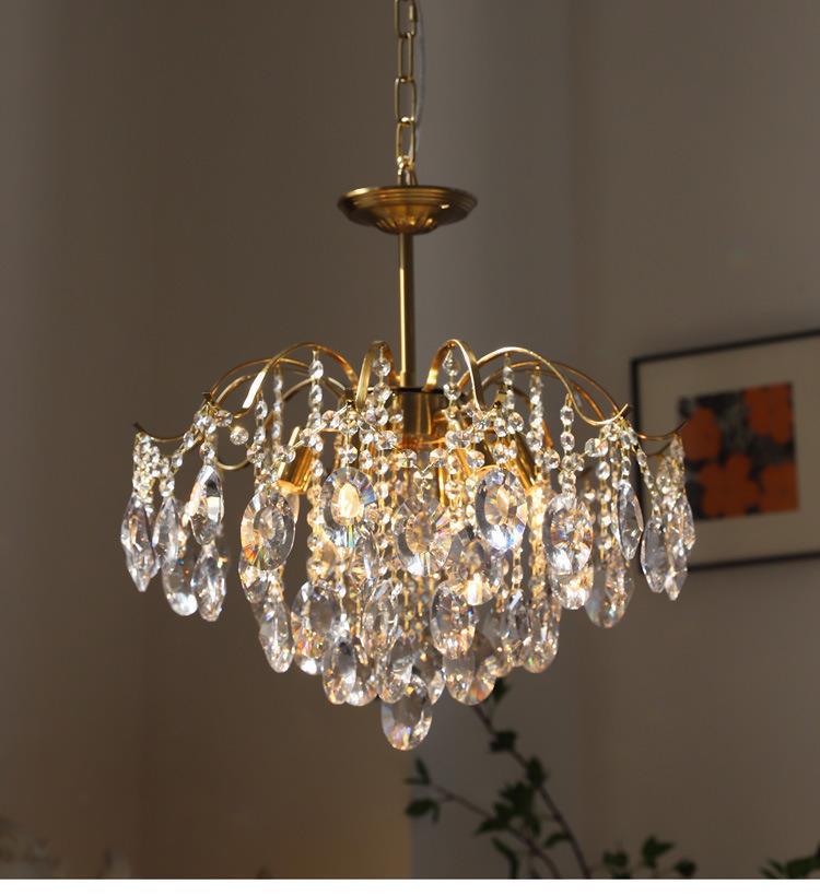Full Spectrum Eye Protection Romantic Crystal Chandelier