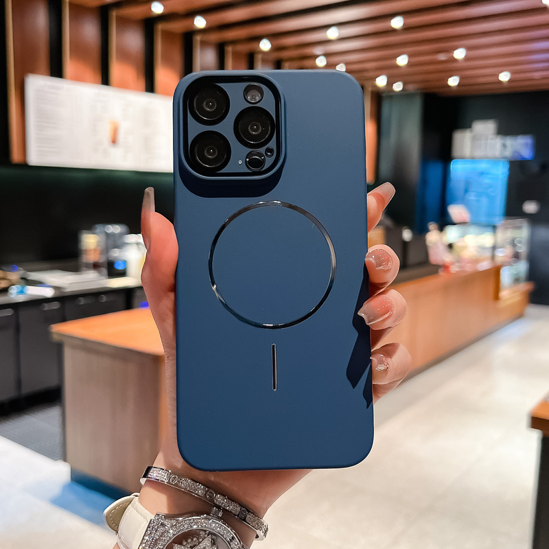 Apple 17PROMAX 携帯電話ケース 磁気吸着細いリング付き Apple 16/15/14 マットな肌触り 17PO 保護ケース|undefined