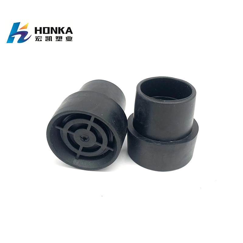 ∅25圆跳床蹦床管套 脚套 脚垫 健身器材配件 器械配件 塑料配件