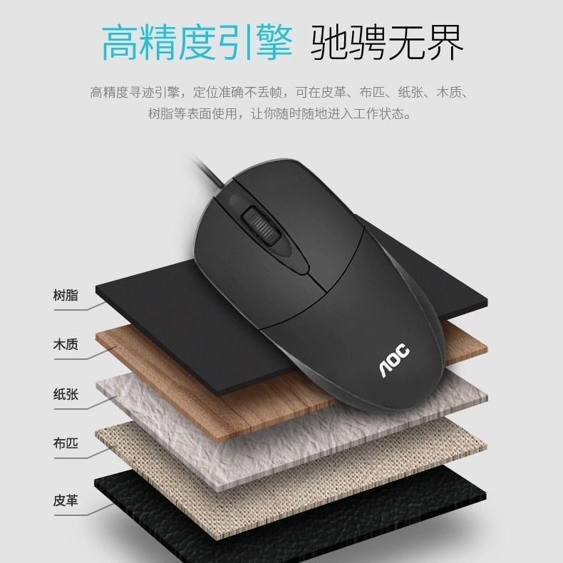 工場卸売 新品 AOC 121 ビジネス・家庭用オフィスノートパソコン デスクトップUSB有線ゲーミングマウス|undefined