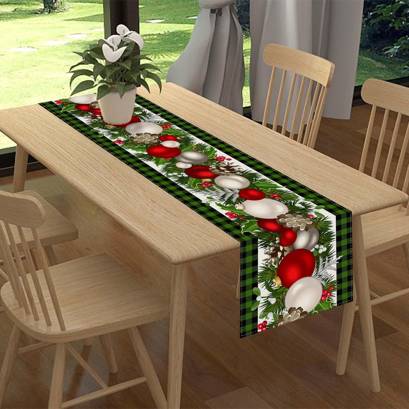 Table Runner_13_ x 90_ Green a