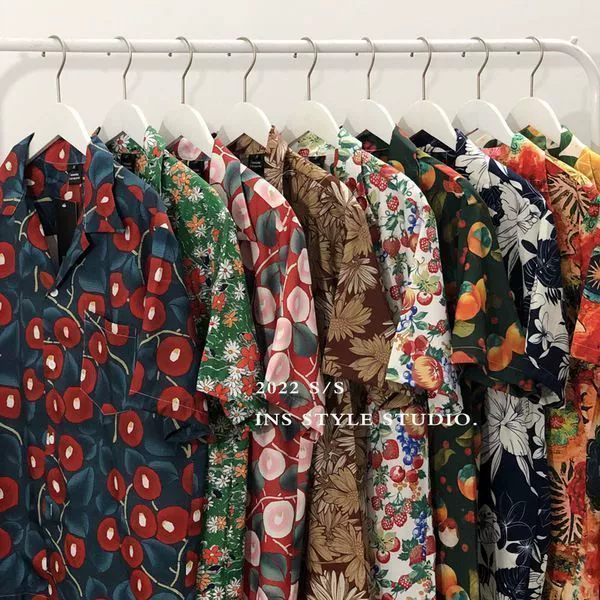 Shirt, silk beach jacket, Thailand