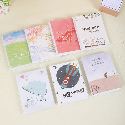 Qimei Polaroid 3456-inch 60-piece 100-piece soft leather photo album cover can be exchanged for a small book simple gift for children