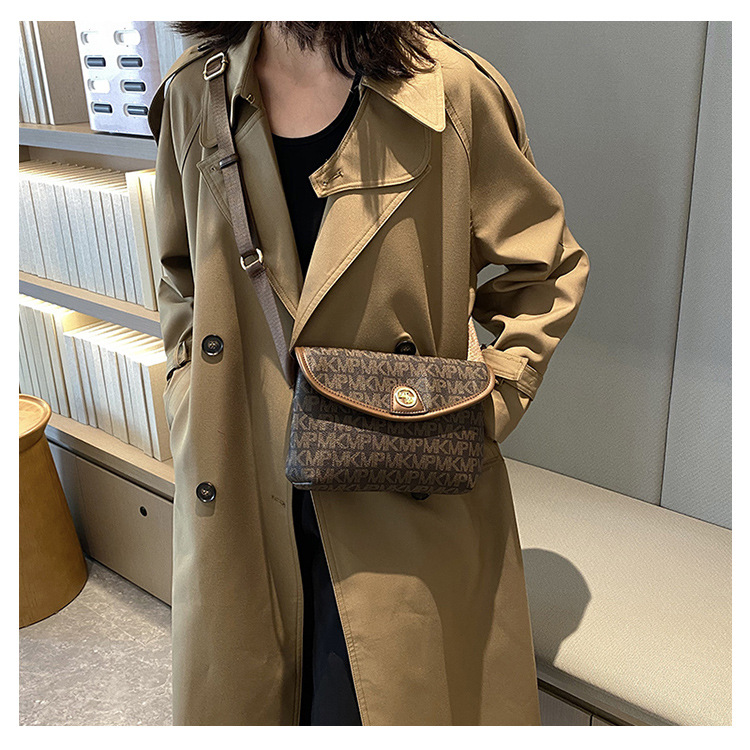 Borse piccole da donna 2023 nuova moda trendy borsa a tracolla stampata retrò borsa da petto versatile borsa quadrata a tracolla singola temperamento_voghion.com