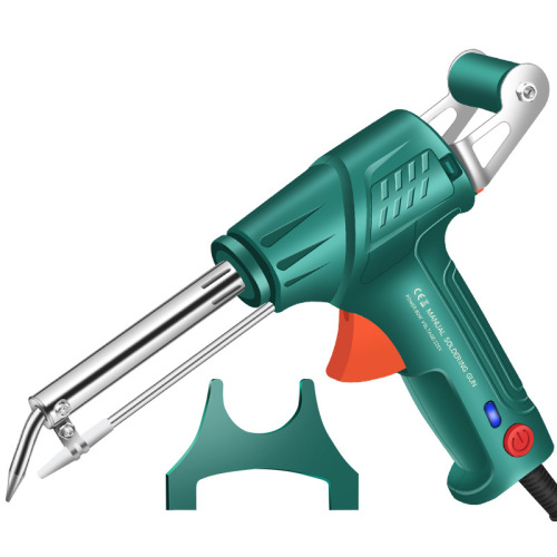 Cross-border recommended convenient soldering gun external heating type with switch automatic handheld soldering gun set household electric soldering iron
