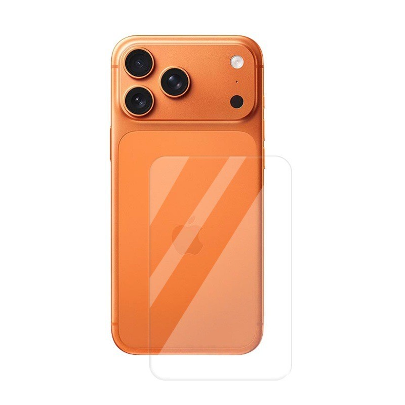 Aplicable a iPhone17Promax teléfono celular protector de película suave fibra de vidrio esmaltado PET película posterior de manzana