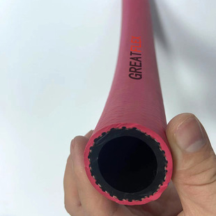 GREATFLEX red multi-purpose EPDM oxygen acetylene braided rubber tube free shipping
