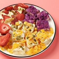 Snowflake Crispy Taiwan Handmade Nougat Milk Pastry Mixed Flavor Milk Pastry Snowflake Crispy Cake Snowflake Q Cookie