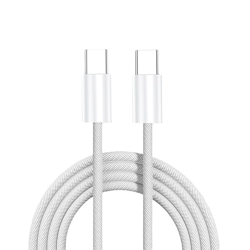 適用蘋果15/17手機充電線PD快充數據線C to C馬卡龍60W/100W華為 5