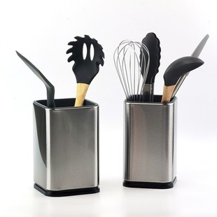 Factory direct stainless steel 430 knife holder draining tool holder storage tool holder Kitchen Knife Holder