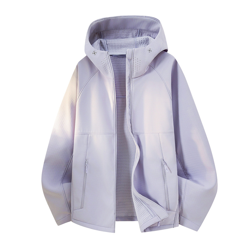 Youth men's outdoor casual hooded jacket, 2026 spring and autumn collection, fashionable and versatile couple's style, suitable for hiking Youth men's outdoor casual hooded jacket, 2026 spring and autumn collection, fashionable and versatile couple's style, suitable for hiking