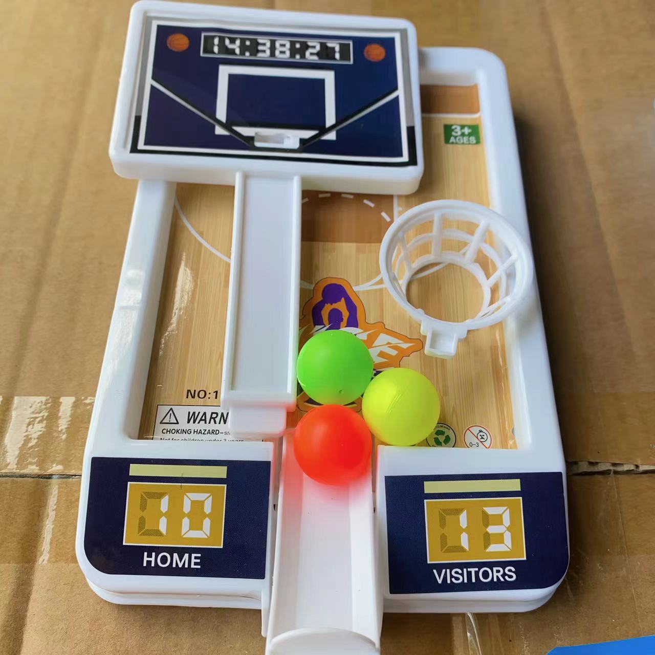 Máquina de tiro de baloncesto de escritorio máquina de Juego Mini soporte de baloncesto máquina de tiro de baloncesto interacción entre padres e hijos niños juguete educativo de interior lote