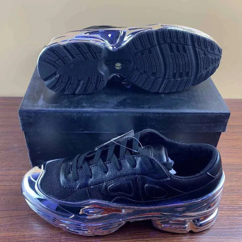 Pre-Sale European Station Rafa Simons Collaboration Shoes Trendy Dad Shoes Men's Genuine Leather Casual Sneakers Height-Increasing