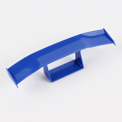 Motorcycle tail Rear Wing Creative Personalized Decoration - first-generation-flat-bottom-glossy-model-blue