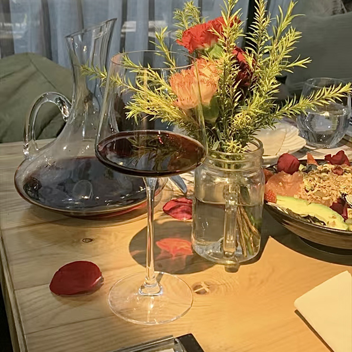 Conjunto de copa de vino cuadrado de vidrio de cristal de lujo europeo copa de vino de alta calidad borgoña copa de pie 535ml