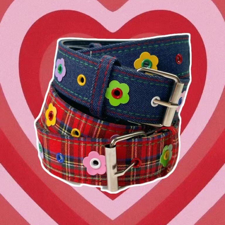 Dopamine Accessories Belt Sweet Cool Hot Girl Summer New Girl Wear American Style Dress Y2K Belt Ins Dopamine Accessories Belt Sweet Cool Hot Girl Summer New Girl Wear American Style Dress Y2K Belt Ins