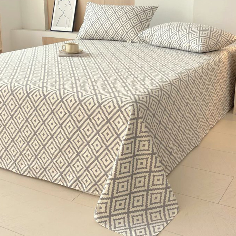 Nuevas sábanas de tela gruesa vieja de algodón de primavera y verano