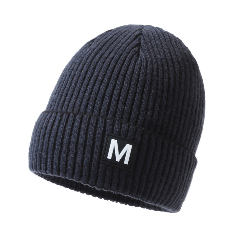 Gebreide beanie muts voor dames en heren winter wollen muts_voghion.com