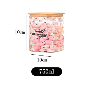 100 * 100 (750ml con tapa de bambú) flores de cerezo