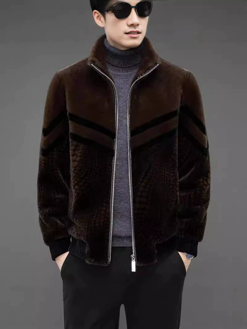 Winter velvet warm jacket for leisure
