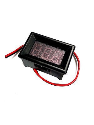 0.36寸带外壳两线直流电压表 二线30V三位led数显表头 高精度仪表