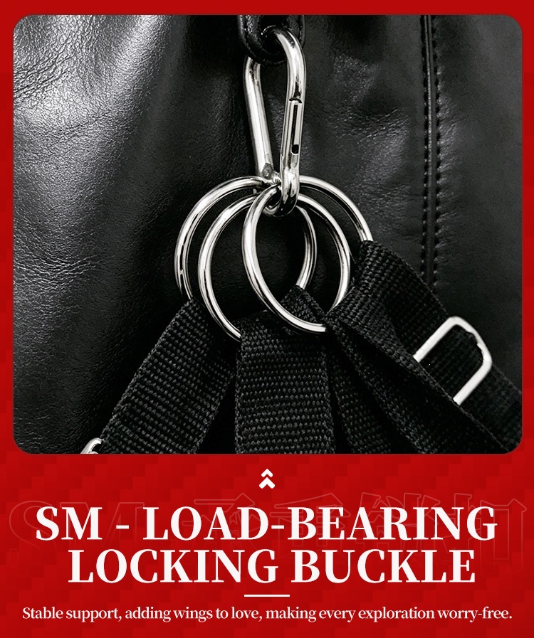 Door Swing Restraint Set with Metal Frame and PU Straps for Couples — detail image 17