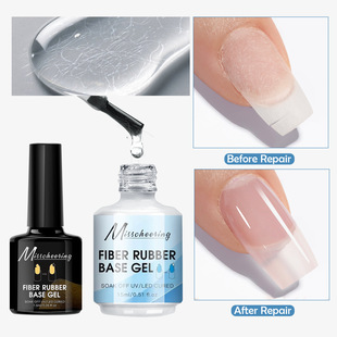 Manicure Fiber Glue Repair Glue Manicure Extension Repair Residual Nail Broken Nail Reinforcement Thickeneded Nail Functional Glue Wholesale