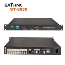 Satlink ST-8630數字電視調制器轉換器5路信號輸入DVB-T射頻輸出