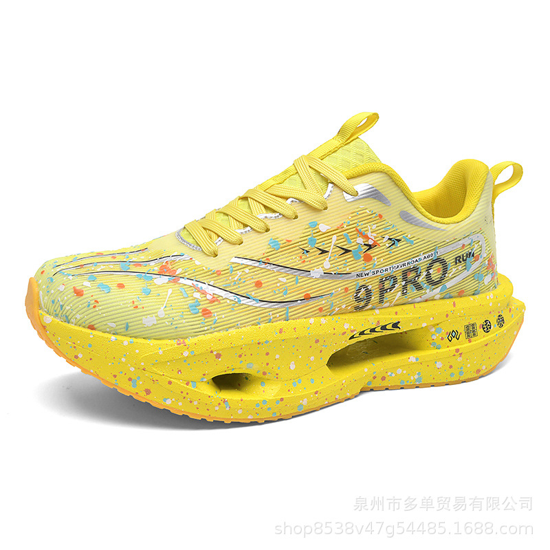 Red Rabbit Pro Carbon Plate Running Zapatos de entrenamiento ligero transpirable para estudiantes de género masculino Zapatos de entrenamiento profesionales de amortiguación