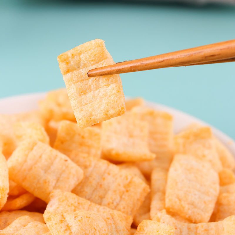 整箱批發小包裝追劇零食品小吃大全兒時回憶懷舊鮮蝦藤椒味鮮蝦片