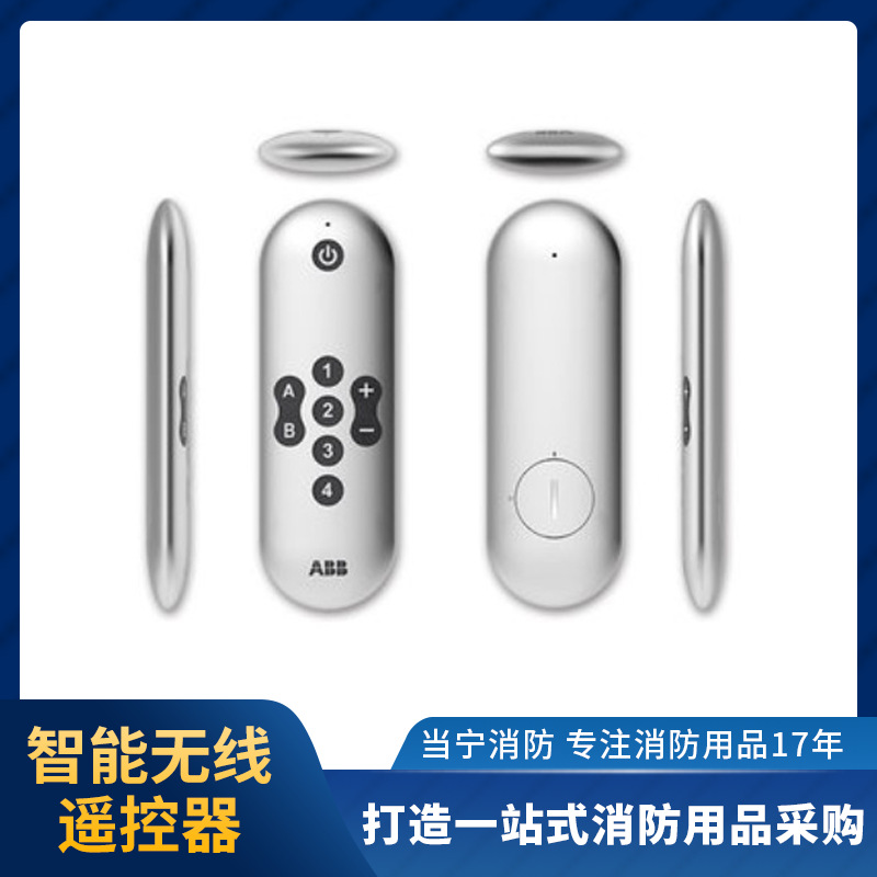 当宁技术 ABB智能家居 i-家爱家无线遥控器银色Z3410-S正品批发