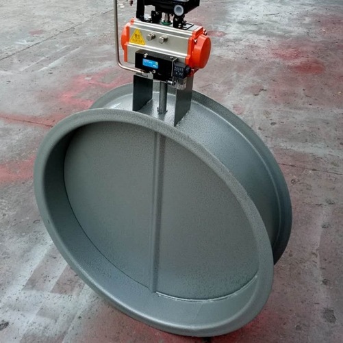 气动风管蝶阀 蝶阀密闭阀风管气动阀门