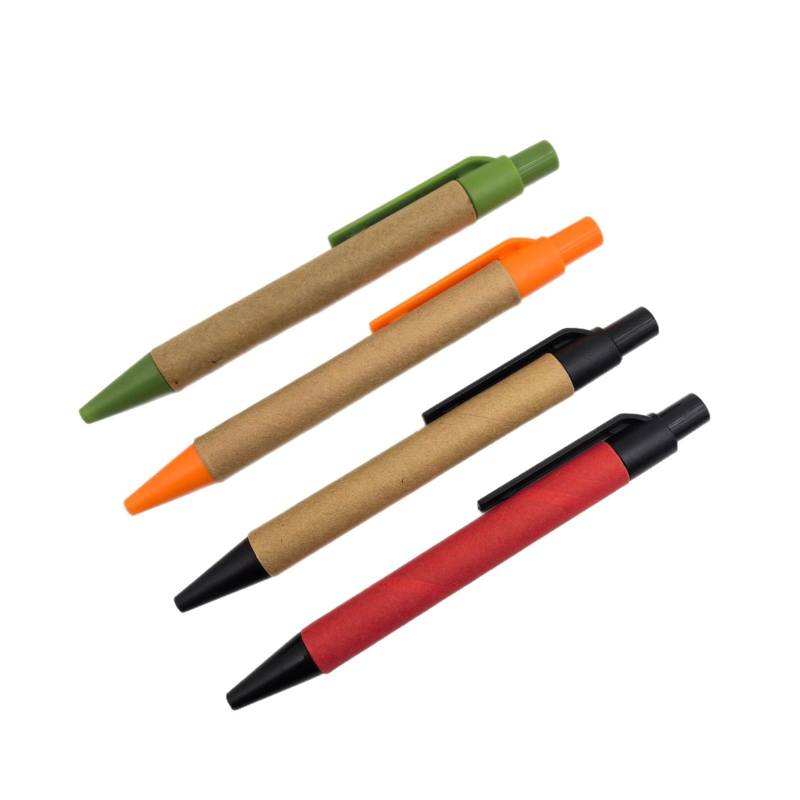 Nuevo tipo personalizado de bolígrafo de tubo de papel puede personalizar longitud de tubo de papel bolígrafo ecológico degradable publicidad bolígrafo