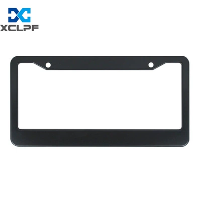 License plate holder/license plate holder: frame aluminum alloy material black and