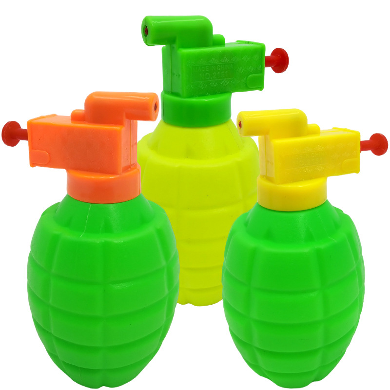 Mini pistola de agua para niños juguete nueva granada pistola de agua a la deriva pistola de agua empujando la playa pistola de agua