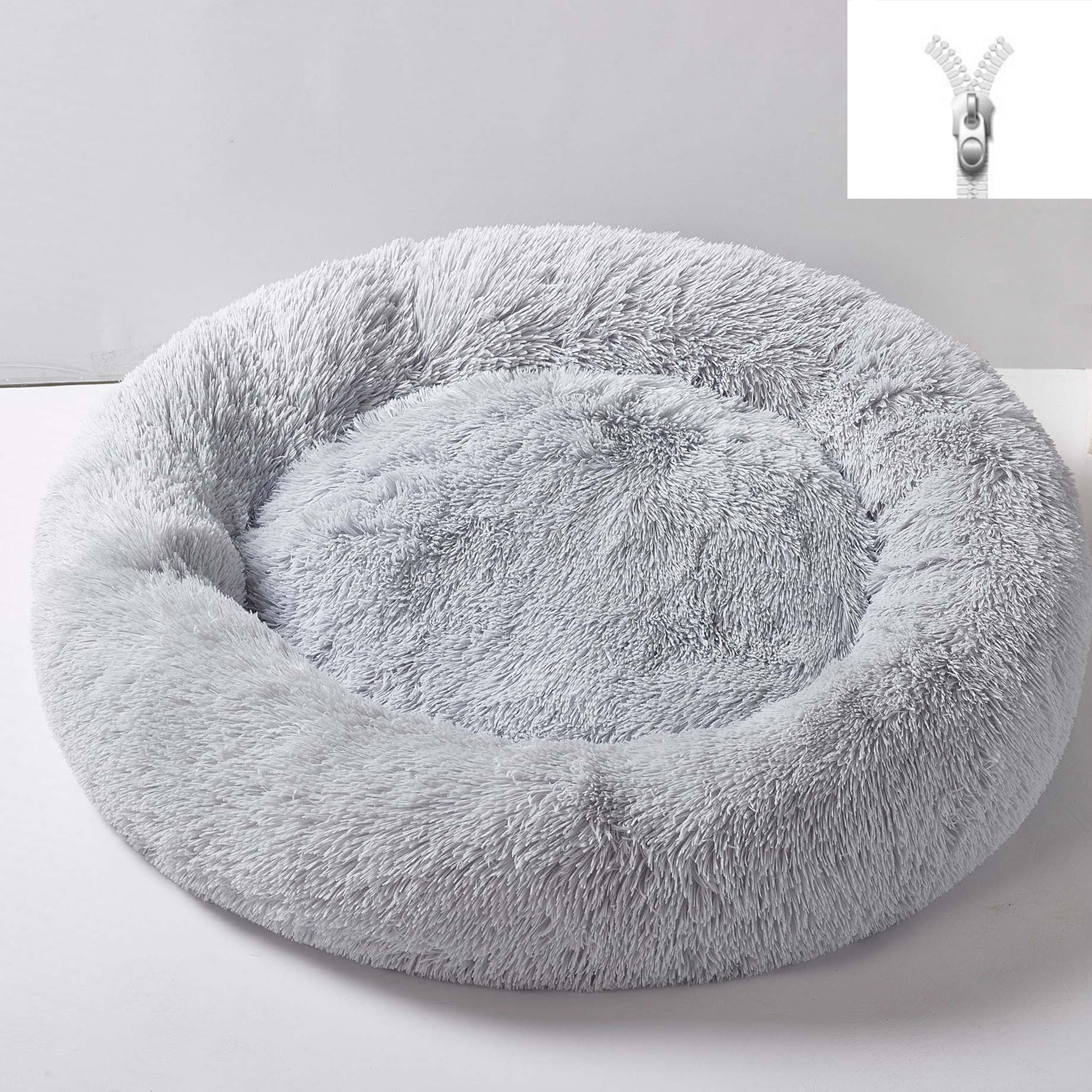 Gris claro extraíble y lavable