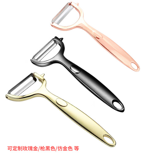 Planer Peeling Knife Fruit Peeling Knife Peeler Wholesale Kitchen Tools Melon Planer Combach Peeling Knife Stainless Steel