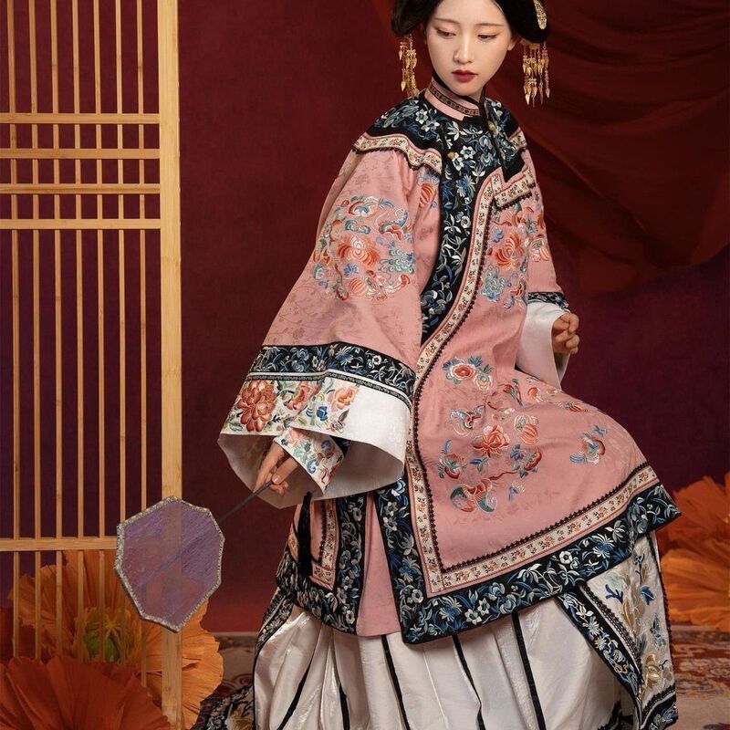 Imperial Concubee Hanfu, Qing Dynasty Heavy-Duty Craftsmanship, Princess Print, Chinese Qing Han Women's Clothing, Late Qing Court Robe, Qing Dynasty Clothing, Ancient Costume Imperial Concubee Hanfu, Qing Dynasty Heavy-Duty Craftsmanship, Princess Print, Chinese Qing Han Women's Clothing, Late Qing Court Robe, Qing Dynasty Clothing, Ancient Costume