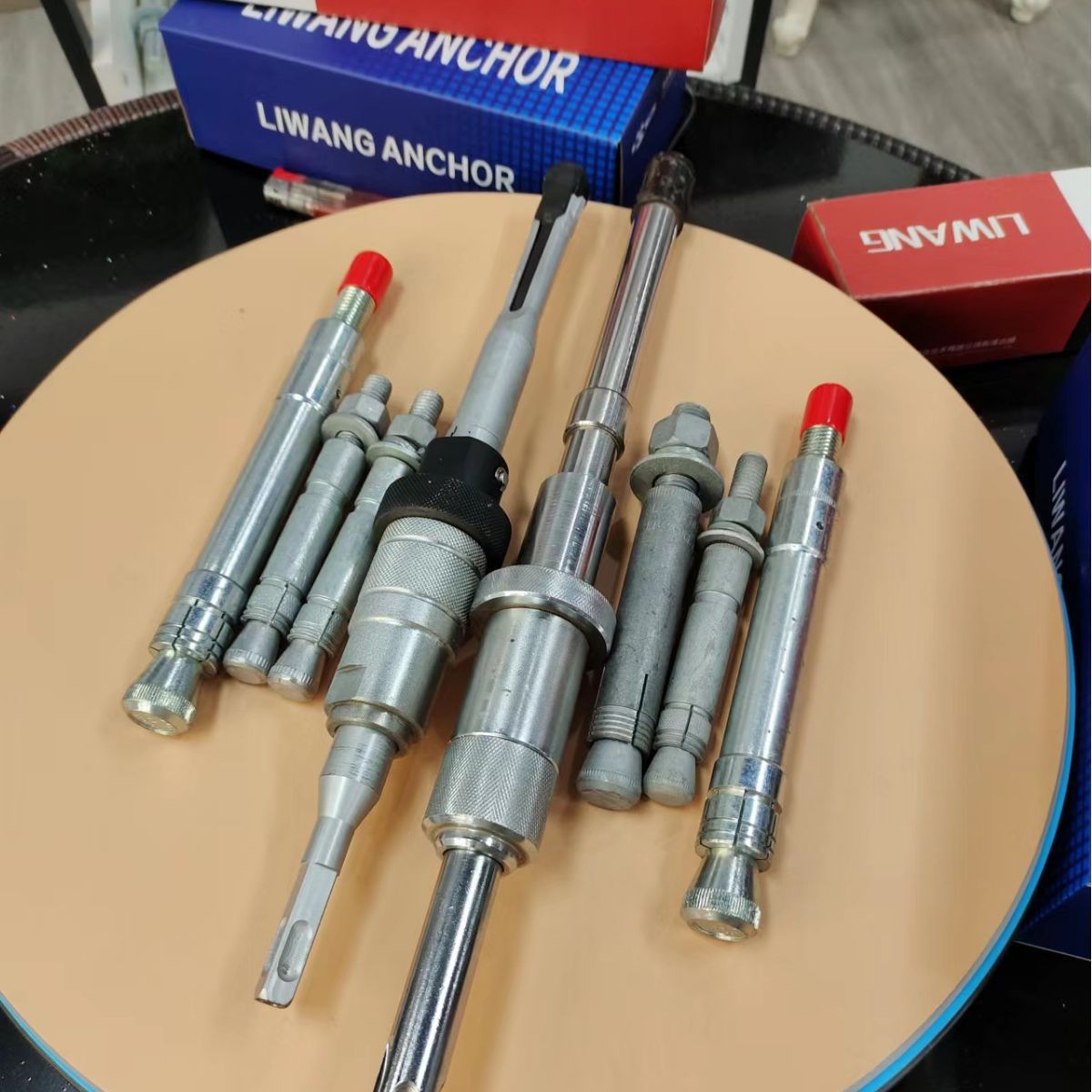 重型后扩底锚栓幕墙结构安装配套扩孔钻头工厂装饰直销环保