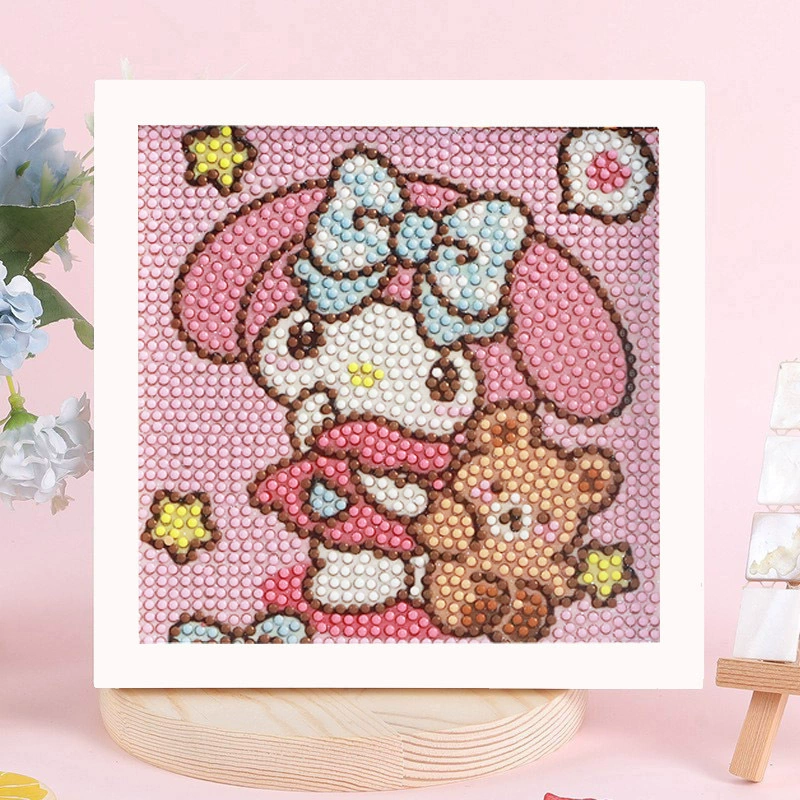 Мультяшная умная игрушка, DIY, новая коллекция, детское handmade diy, украшенная бриллиантами