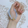 Brand sapphire crystal bracelet, jewelry, Korean style, wholesale