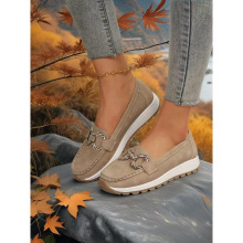 E 64426LMetal Chain Thick-Soled Shoes �����������Ь�羳
