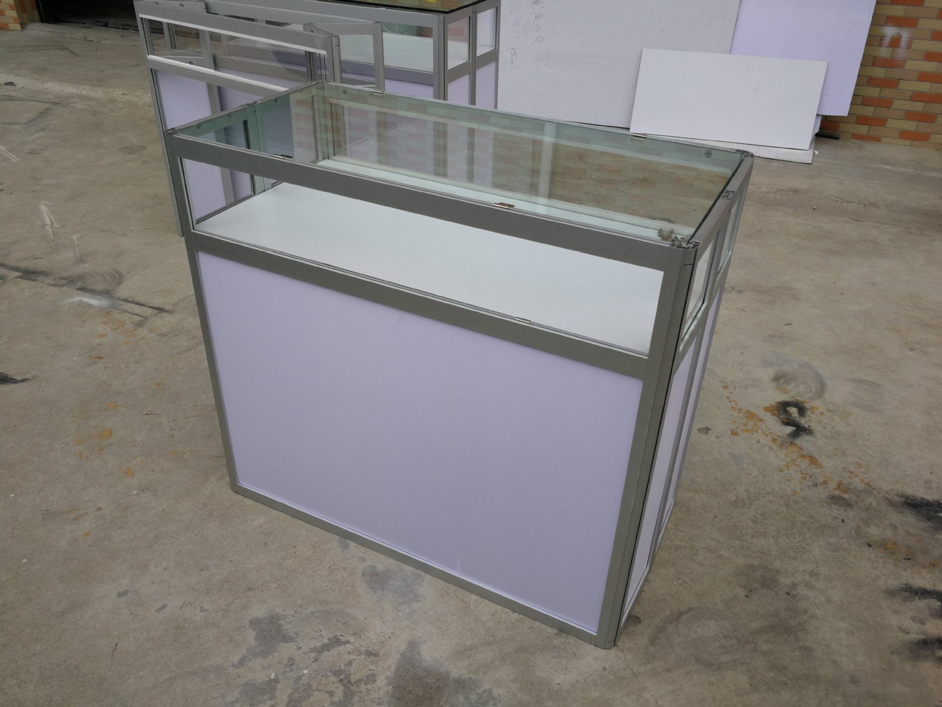 厂家 展会折叠柜台 珠宝展销会展柜展示柜移动陈列柜手机柜台